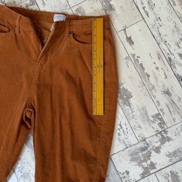 Mud Pie Rust Frayed Ankle Cords - Picture 5 of 6